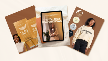 Excel & Exhale Premium Bundle – Hoodie + Devotional + eBook
